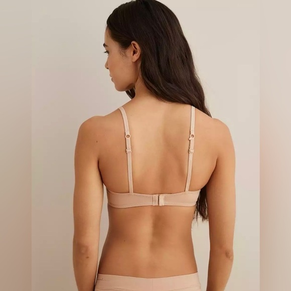 AERIE Real Happy Wireless Push Up Bra Sands - Picture 3 of 9